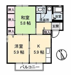 リバーサイド六本木　Ｃ棟の物件間取画像